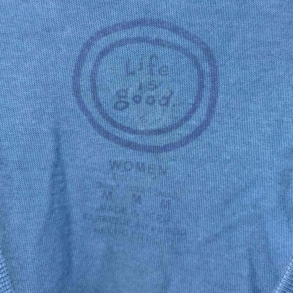 Life is Good women’s blue sun short sleeve t-shirt (medium) - Picture 2 of 3